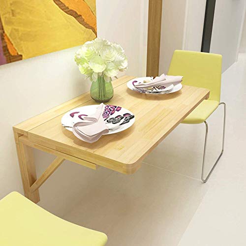 Genérico Mesa Plegable Mesa Plegable De Pared Mesa Plegable De Pared Mesa De Cocina Multiusos Escritorio para Computadora con Capacidad De 60 Kg80 * 50cm/31.5 * 20in
